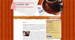 Desktop Screenshot of leftbankcoffee.com